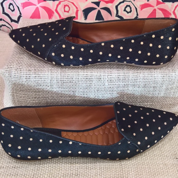 Dolce Vita Shoes - DV Dolce Vita Calf Hair Polka Dot Flats